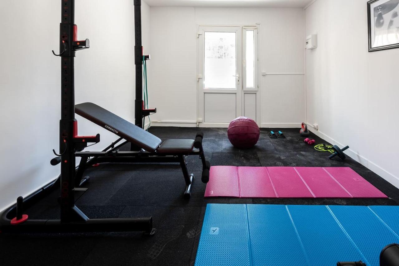 L E Trianon B Avec Salle De Sport Rouen Esterno foto